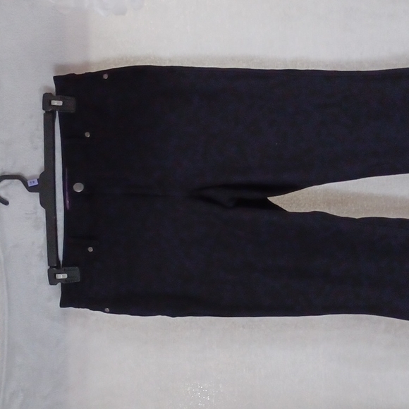 Gloria Vanderbilt Amanda Sz 12 black Missy Average Jeans Hight Rise Straight Leg - Picture 2 of 12